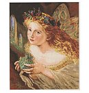 Izšūšanas komplekts krustdūrienā "Fairy", 24,5x37cm