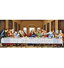 Izšūšanas komplekts krustdūrienā "The Last Supper", 90x40cm