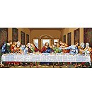 Izšūšanas komplekts krustdūrienā "The Last Supper", 130x56cm