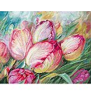 Izšūšanas komplekts krustdūrienā "Tulips", 31х25cm