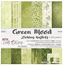 Skrapbukinga papīra kolekcija "Craft O'Clock: Green Mood", 30.5x30.5 cm, 250g/ m2, 6 divpusējas loksnes, 12 dizaini