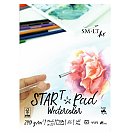 Akvareļu papīra bloks "StarT" A6, 240 g/ m2, 20 lapas