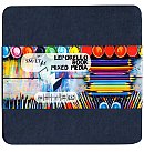 Albūms "Leporello Mixed media" 140x140mm, 250g/ m2, 6 loksnes ar kartona vākiem