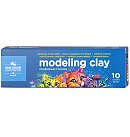 Plastilīna komplekts, 10 krāsas, 200 g.