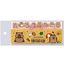 Papīra indeksi “Capybara”, 50x14mm, 8gb.x15lp., 1 gab., dažādi veidi