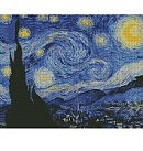 Набор алмазной мозаики "Night. Vincent Van Gogh", холст на подрамнике, 40х50см