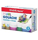 Guaša krāsu komplekts bērniem ErichKrause® "Pearl", 6 x 20ml