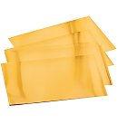 Embossed foil 70 μm, gold, 18.5 x 29 cm, 3 sheets, extra strong, Folia