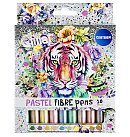 Flomasteri "JUMBO PASTEL GLITTER", 10 gab.