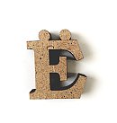 MDF burts "Ё", H:3cm