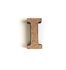 MDF burts "I", H:3cm