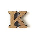 MDF burts "К", H:3cm