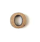 MDF burts "О", H:3cm