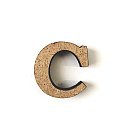 MDF burts "С", H:3cm