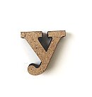 MDF burts "У", H:3cm