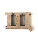 MDF burts "Щ", H:3cm