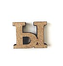 MDF burts "Ы", H:3cm