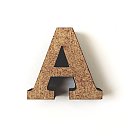 МДФ буква "А", H:3см