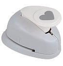 Motīvu caurumotājs "Heart", D:1.6cm, papīram līdz 220g/ m2