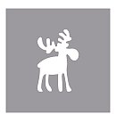 Motīvu caurumotājs "Elk 1", D:2.54cm, papīram līdz 200g/ m2, ZS