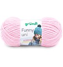 Dzija "Funny Uni", 100% poliesters, 100g, 120m, gaiši rozā #06