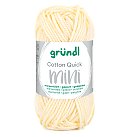 Dzija "Cotton Quick Mini", 100% kokvilna, 15g, 37.5m, gaiši bēša #0152
