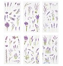 Uzlīmes caurspīdīgas "Lavender", PVC, 92 gab.