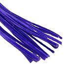 Šenila stieples, 0.6x30cm, 20 gab., violetas