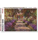 Puzle "Monet - A Pathway in Monet's Garden, Giverny", PIATNIK 1000 daļas