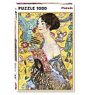 Puzle "Klimt - Lady with a Fan", PIATNIK 1000 daļas