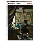 Puzle "A Vermeer - Die Malkunst", PIATNIK 1000 daļas