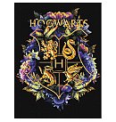 Komplekts gleznošanai pēc numuriem "Harry Potter: Coat of arms of Hogwarts with metallic paints", audekls uz apakšrāmja, 30x40cm