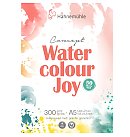 Akvareļu papīra bloks "Joy", A5, 300g/ m2, smalki graudains, 50 loksnes