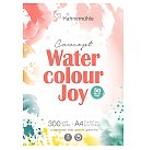 Akvareļu papīra bloks "Joy", A4, 300g/ m2, smalki graudains, 50 loksnes