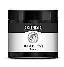 Художественный грунт "ARTEMISIA Gesso" для акриловых и масляных красок, чёрный, 500 мл