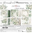 Craft O'Clock skrapbukinga papīra kolekcija "Cherished Memories", 15x15cm, 250g/ m2, (24 loksnes, 12 dizaini)