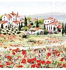 Salvetes dekupāžai "Tuscany", 33x33cm, 2 gab.
