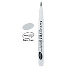Marķieris/ ota "Brush liner", ūdensnoturīgs, gaiši pelēks