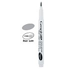 Marķieris/ ota "Brush liner", ūdensnoturīgs, vidēji pelēks