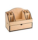 MDF galda organizators ar atvilkni, 30х15х23cm