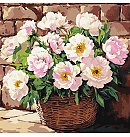 Komplekts gleznošanai pēc numuriem "Delicate aroma", audekls uz apakšrāmja, 40х40cm