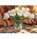 Komplekts gleznošanai pēc numuriem "Tulip tranquillity", audekls uz apakšrāmja, 30х40cm