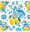 Salvetes dekupāžai "Sicilian Floral Whimsy", 33x33cm, 2 gab.