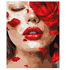Komplekts gleznošanai pēc numuriem "Rose petals", audekls uz apakšrāmja, 40х50cm