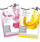 "iDYE Poly" tekstilkrāsa sintētiskiem audumiem, 14 g, melna