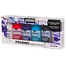 Akrila krāsu komplekts pouringam "Pouring Exieriences", 6x118ml