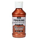 Акриловая краска для заливки "Pouring Experiences", 118 мл, metalic cooper