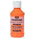 Акриловая краска для заливки "Pouring Experiences", 118 мл, fluorescent orange