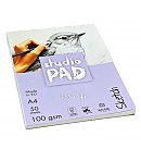 Skiču papīra bloknots "Studio", A5, 100 g/ m2, 50 loksnes