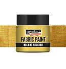 Metallic fabric paint, water-based, 50 ml, gold